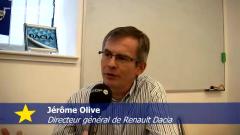 Jérôme Olive, directeur général de Renault Roumanie à propos du modèle Dacia
