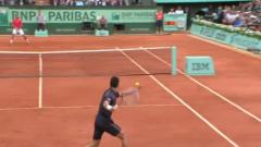 Les highlights du 1er set de Djokovic-Nadal