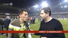 Les réactions après le titre d'Anderelcht contre Zulte-Waregem en 2006