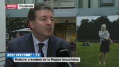 Rudi Vervoort et Himad Messoudi en direct