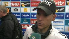 Réaction de Philippe Gilbert après la dernière étape du Tour de Belgique