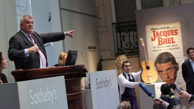 Illustration: une vente chez Sotheby's