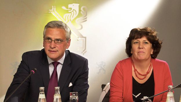 Kris Peeters et  Ingrid Lieten 