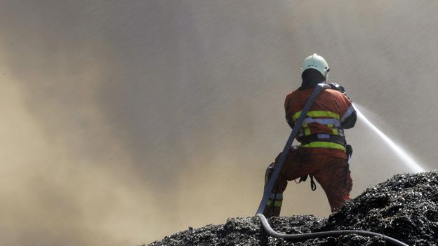 Illustration - Un incendie a éclaté ce samedi matin, peu avant 8h à la société UVELIA