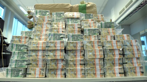 En Pologne, les gains à la loterie peuvent ressembler à cela.