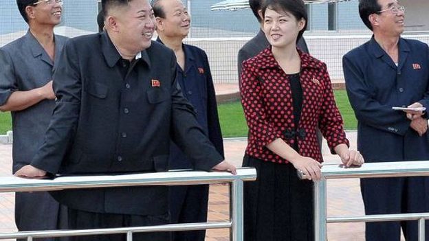 Kim Jong-Un et son épouse, Ri Sol-Ju