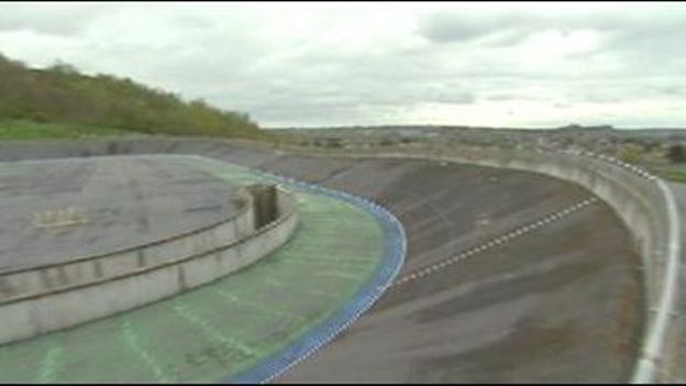 Plan du vélodrome de Gilly