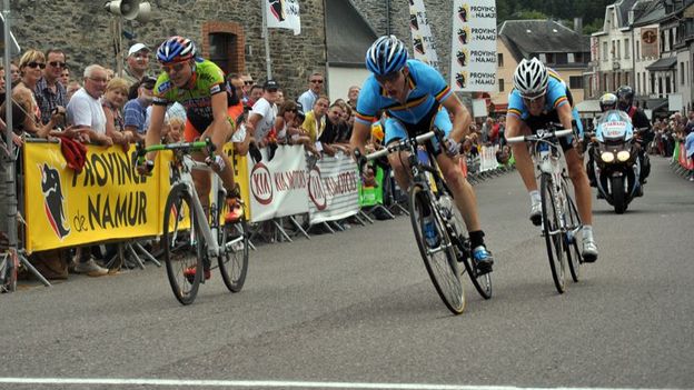 Jérôme Giaux loupe de peu la victoire de cette 4e étape