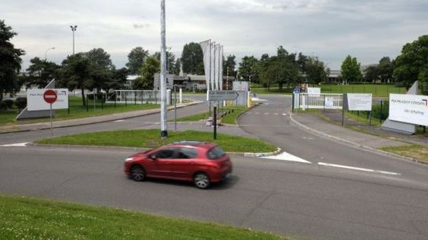 Le site de Peugeot-Citroën à Aulnay-sous-Bois