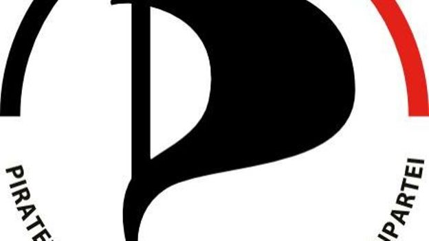 Le logo du parti Pirate belge