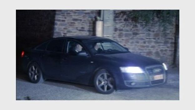 Michelle Martin arrive au monastère des Clarisses à Malonne