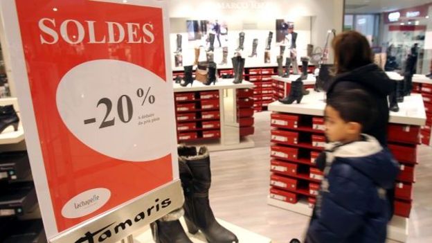 Le démarrage des soldes