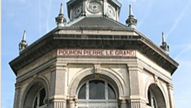 A Spa, le Pouhon Pierre le Grand est situé à l'une des entrées de la ville.
