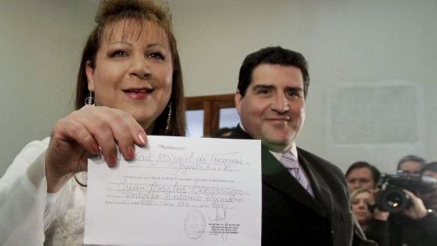 Mariage d'un travesti