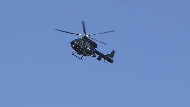 Les hélicoptères de la police ne peuvent plus se ravitailler aux pompes civiles