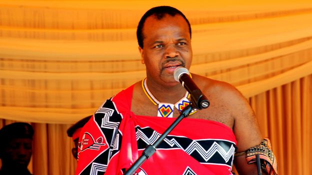 Le roi du Swaziland, l'une des plus grandes fortunes mondiales