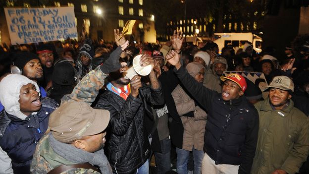 La diaspora congolaise de Londres est descendue dans la rue. La diaspora congolaise de Londres est descendue dans la rue.