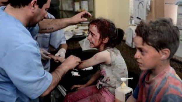 Les violences continuent en Syrie, comme ici à Alep.