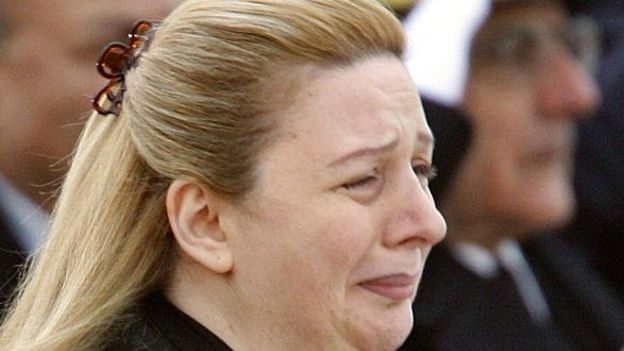 Souha Arafat le jour de la mort de son mari le 11 novembre 2004