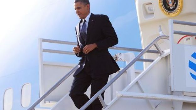 Barack Obama se rend chez George Clooney