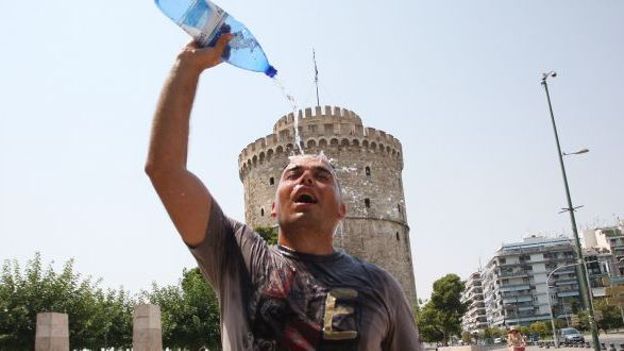Canicule à Thessalonique
