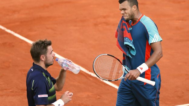 Tsonga-Wawrinka et Berdych-Del Potro interrompus