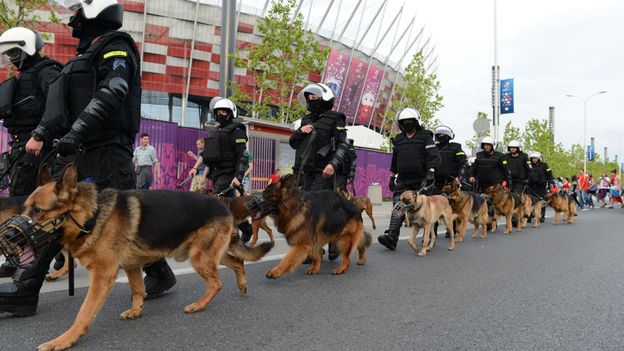Incidents avant Pologne-Russie