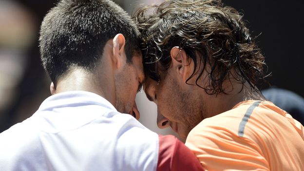 Navok Djokovic et Rafaël Nadal