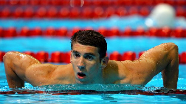 Phelps disputera sept épreuves à Londres