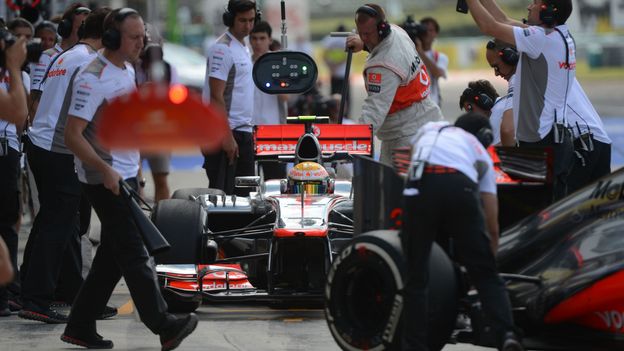 Lewis Hamilton impérial ce vendredi