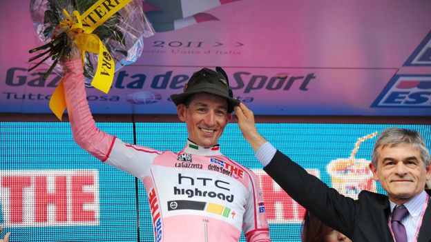 Marco Pinotti en début de Giro
