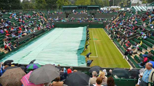 Wimbledon : Matches reportés à mardi