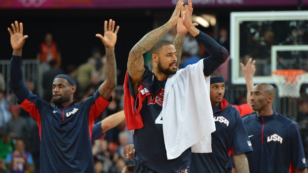 Le Team USA se lâche contre la Tunisie