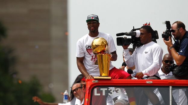 Miami Heat fête son titre