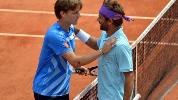 David Goffin et Arnaud Clément