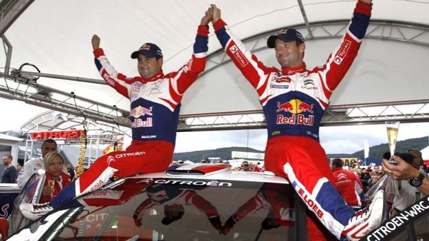 Sebastien Loeb et Daniel Elena s'imposent en Allemagne