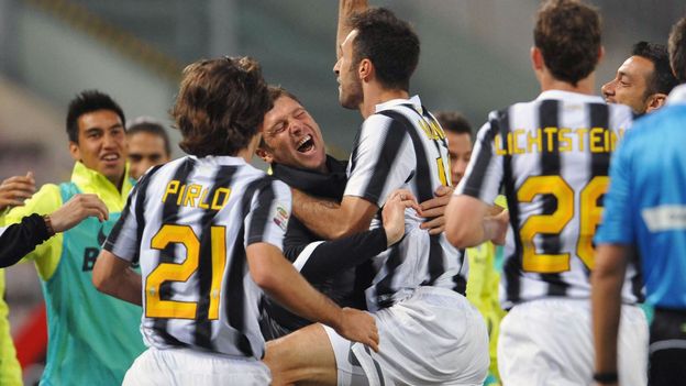 Les joueurs de la Juventus