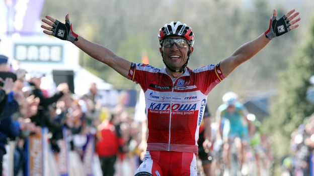 Rodriguez enlève la Flèche, Gilbert 3e Rodriguez enlève la Flèche, Gilbert 3e