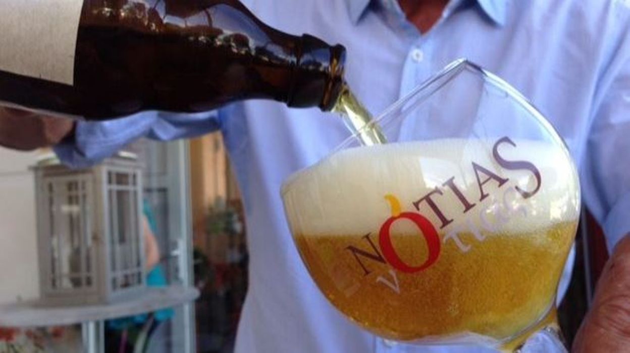 La Notias, une bière qui a la couleur du safran