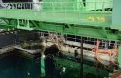 Fukushima: le transfert de combustible de la piscine 4 aux trois quarts réalisé