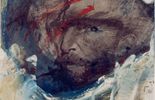 Arnulf Rainer, Van Gogh als Adler, 1977-1980, Huile sur photographie, 60 x 50 cm, Collection Frac Nord-Pas de Calais 