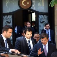 Ahmet Davutoglu, ministre turc des Affaires étrangères