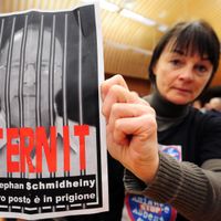 Lors du procès Eternit à Turin