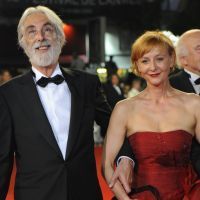Michael Haneke et Susanne Lothar à Cannes en 2009