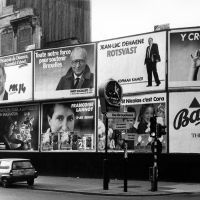 Affiches électorales en 1987