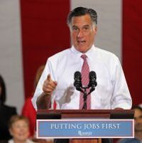 Le républicain Mitt Romney