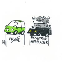 Dessin de Kroll paru dans l'émission du 15/01/2012.