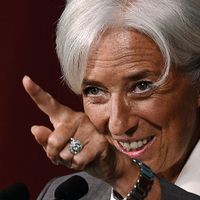 Christine Lagarde, présidente du Fonds monétaire international