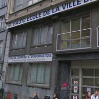 La Haute École de la ville de Liège, à la rue Hazinelle.
