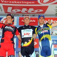 Le podium du Tour de Belgique 2011